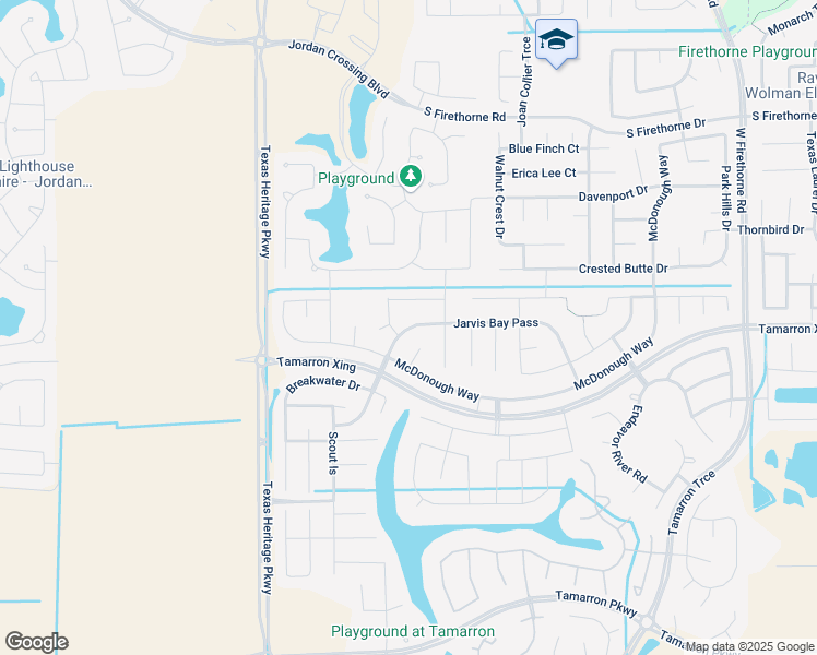 map of restaurants, bars, coffee shops, grocery stores, and more near 29515 Jarvis Bay Pass in Katy