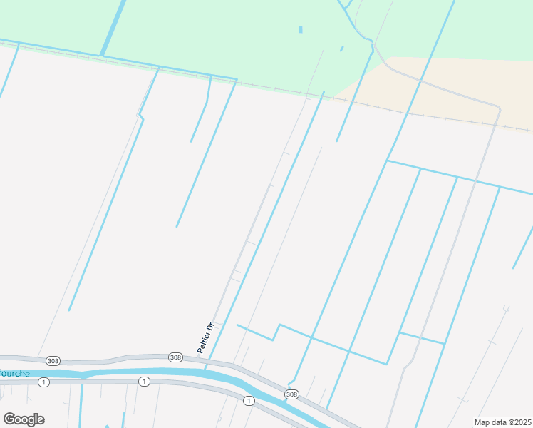 map of restaurants, bars, coffee shops, grocery stores, and more near 336 Peltier Drive in Raceland