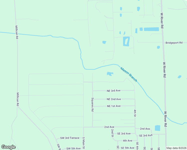 map of restaurants, bars, coffee shops, grocery stores, and more near 708 Squares Road in Palatka