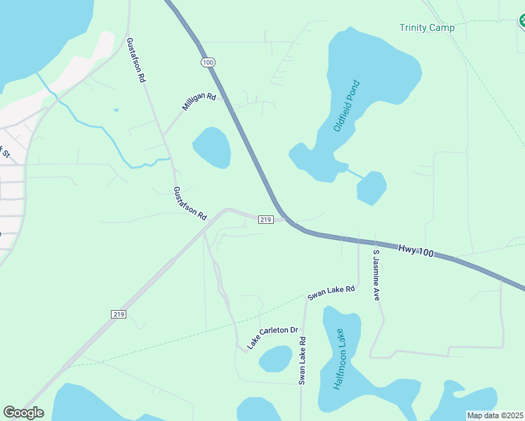 map of restaurants, bars, coffee shops, grocery stores, and more near 5918 County Road 219 in Melrose