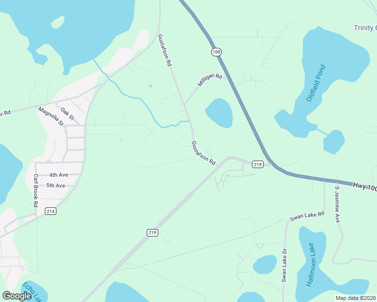 map of restaurants, bars, coffee shops, grocery stores, and more near 8148 Gustafson Road in Keystone Heights