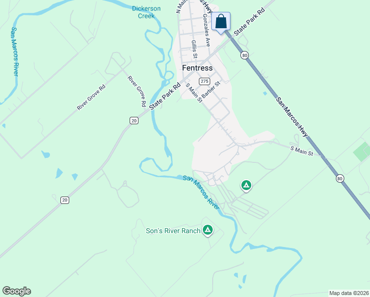 map of restaurants, bars, coffee shops, grocery stores, and more near 277 South Main Street in Martindale
