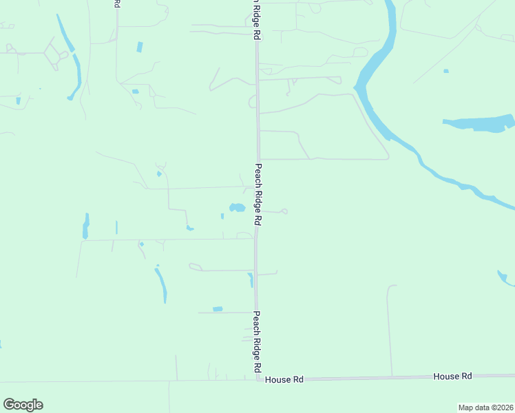 map of restaurants, bars, coffee shops, grocery stores, and more near 2126 Peach Ridge Road in Brookshire