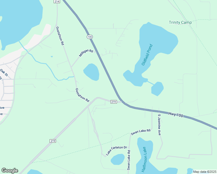 map of restaurants, bars, coffee shops, grocery stores, and more near 5918 County Road 219 in Melrose