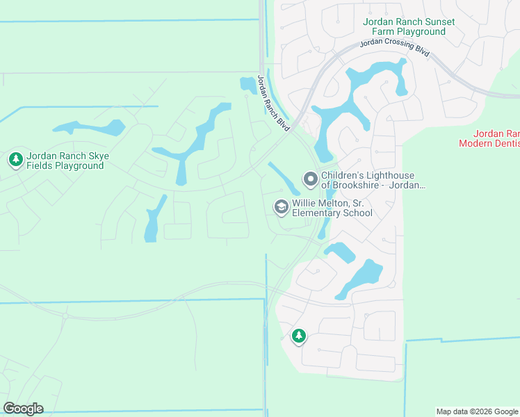 map of restaurants, bars, coffee shops, grocery stores, and more near 3015 Barberry Court in Brookshire