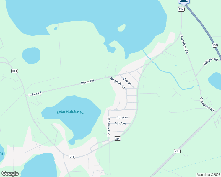 map of restaurants, bars, coffee shops, grocery stores, and more near 8133 Merrian Road in Keystone Heights
