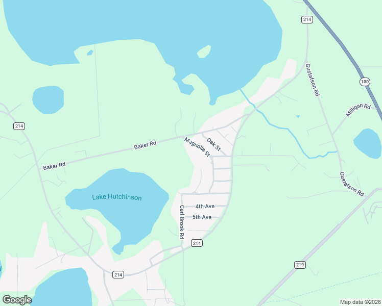 map of restaurants, bars, coffee shops, grocery stores, and more near 8133 Merrian Road in Keystone Heights