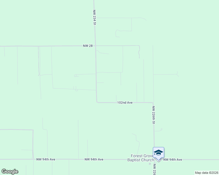 map of restaurants, bars, coffee shops, grocery stores, and more near 23206 102nd Avenue in Alachua