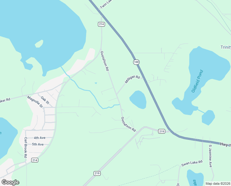 map of restaurants, bars, coffee shops, grocery stores, and more near 7976 Gustafson Road in Keystone Heights