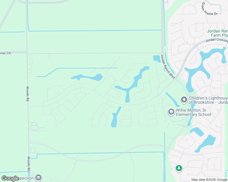 map of restaurants, bars, coffee shops, grocery stores, and more near Unnamed Road in Brookshire