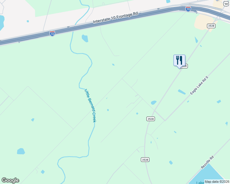 map of restaurants, bars, coffee shops, grocery stores, and more near 1049 Wolchik Road in Sealy