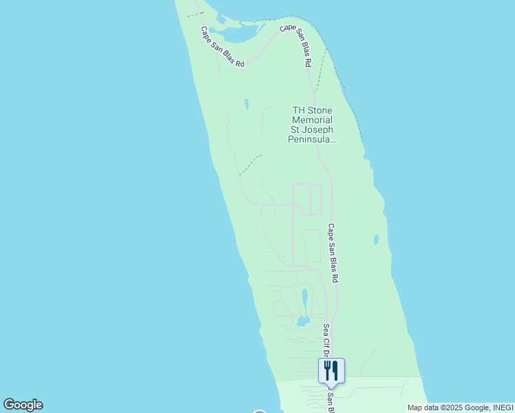map of restaurants, bars, coffee shops, grocery stores, and more near Bent Tree Rd in Port St Joe