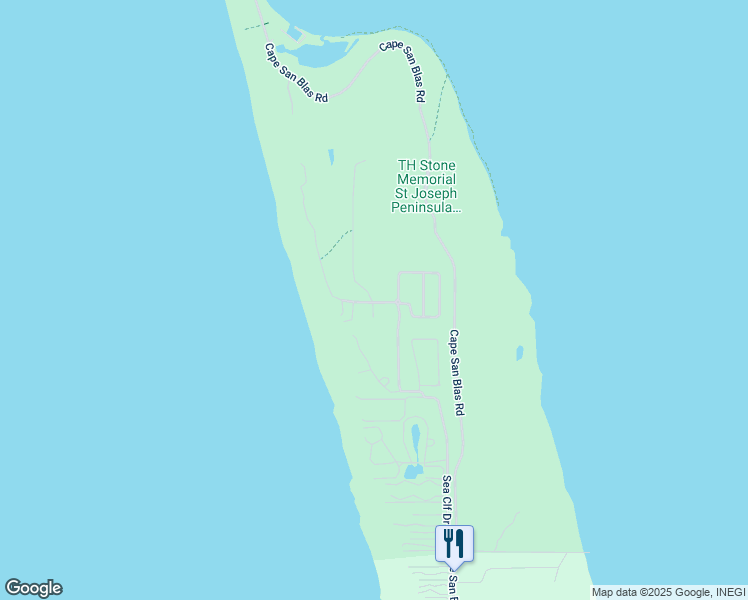 map of restaurants, bars, coffee shops, grocery stores, and more near Bent Tree Rd in Port St Joe