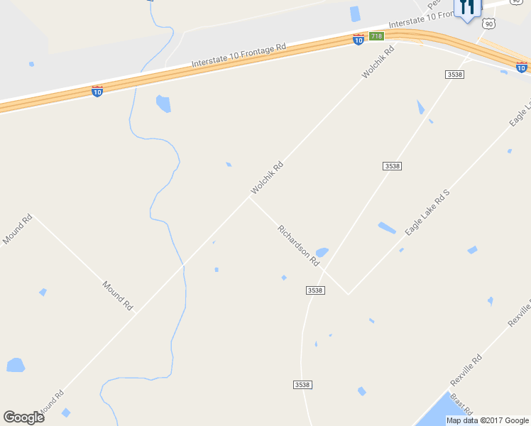 map of restaurants, bars, coffee shops, grocery stores, and more near 4129 Richardson Road in Sealy