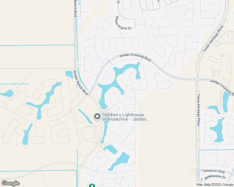 map of restaurants, bars, coffee shops, grocery stores, and more near 2618 Petunia Valley Drive in Brookshire