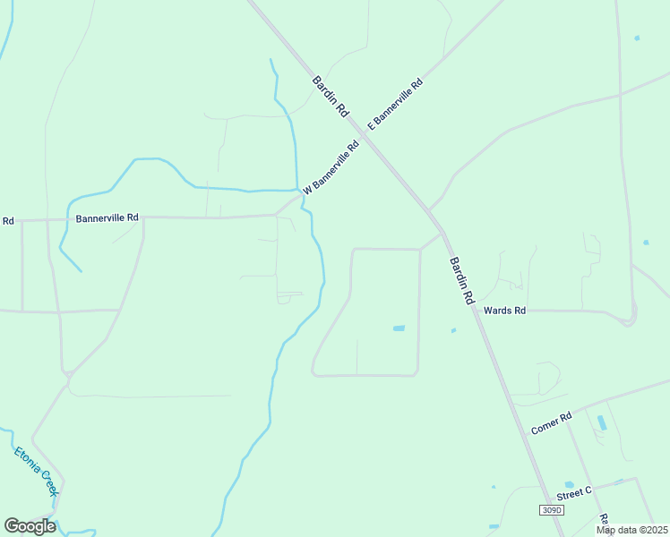 map of restaurants, bars, coffee shops, grocery stores, and more near 134 Bardin Estates Circle in Palatka