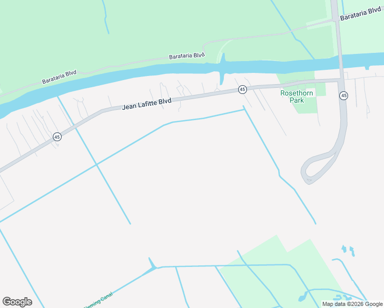 map of restaurants, bars, coffee shops, grocery stores, and more near in Jean Lafitte