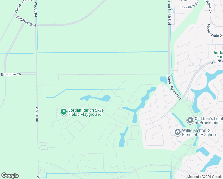 map of restaurants, bars, coffee shops, grocery stores, and more near Unnamed Road in Brookshire