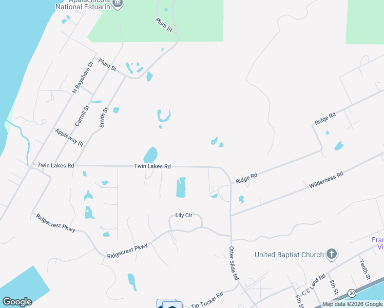 map of restaurants, bars, coffee shops, grocery stores, and more near 1 Bear Run Road in Eastpoint