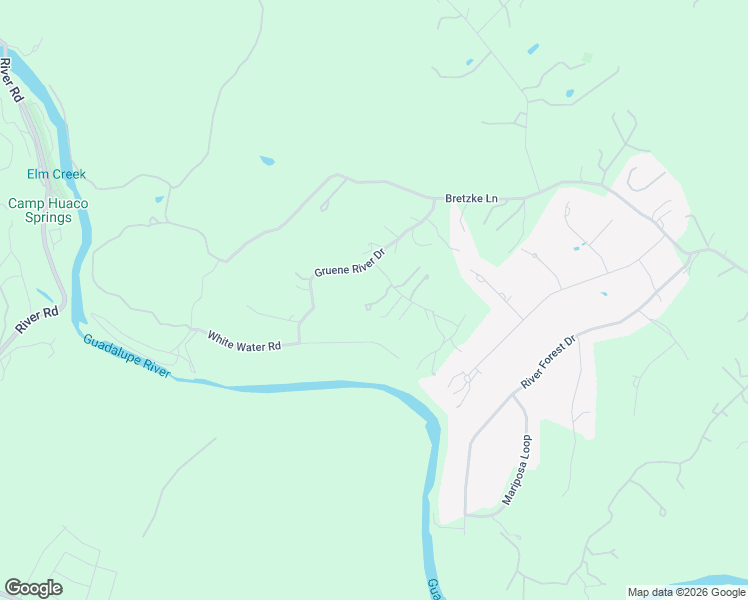 map of restaurants, bars, coffee shops, grocery stores, and more near 520 Bluff Ridge Court in New Braunfels