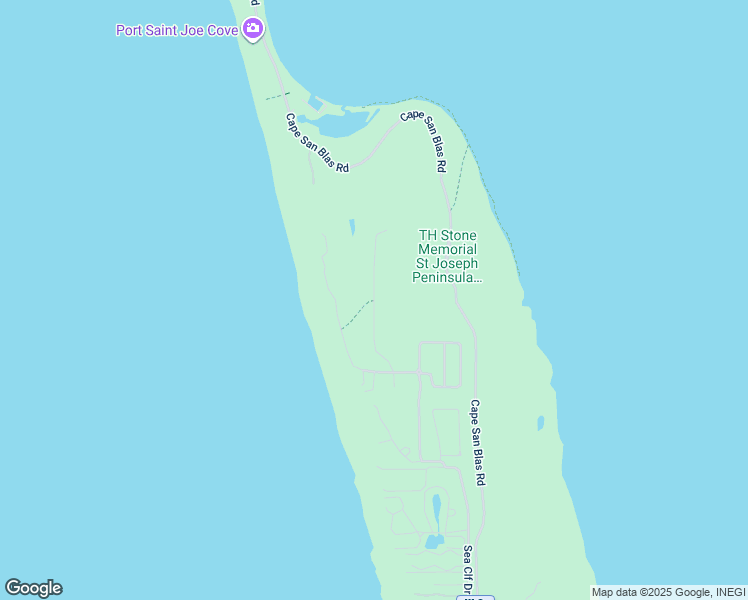map of restaurants, bars, coffee shops, grocery stores, and more near Bent Tree Road in Gulf County