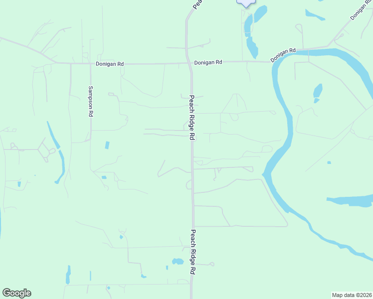 map of restaurants, bars, coffee shops, grocery stores, and more near 1819 Peach Ridge Road in Brookshire