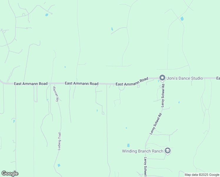 map of restaurants, bars, coffee shops, grocery stores, and more near 722 East Ammann Road in Bulverde