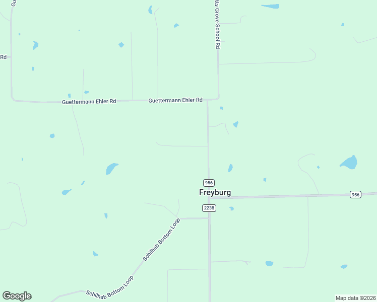 map of restaurants, bars, coffee shops, grocery stores, and more near 4016 Farm to Market Road 956 in Schulenburg