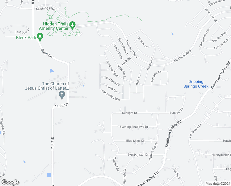 map of restaurants, bars, coffee shops, grocery stores, and more near 5380 Forbs Lane in Bulverde