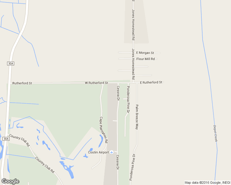 map of restaurants, bars, coffee shops, grocery stores, and more near 165 Cessna Drive in Port Saint Joe