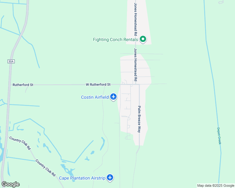 map of restaurants, bars, coffee shops, grocery stores, and more near 165 Cessna Dr in Port St Joe