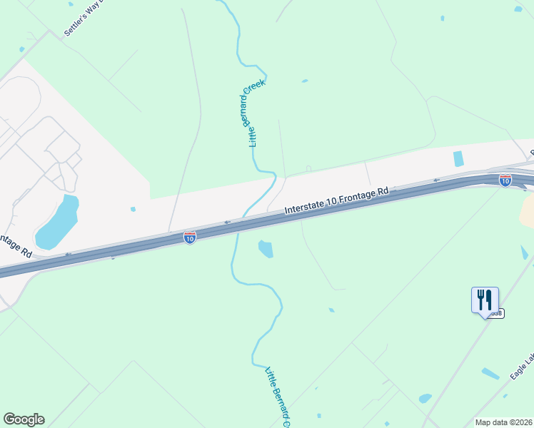 map of restaurants, bars, coffee shops, grocery stores, and more near U.S. 90 in Sealy