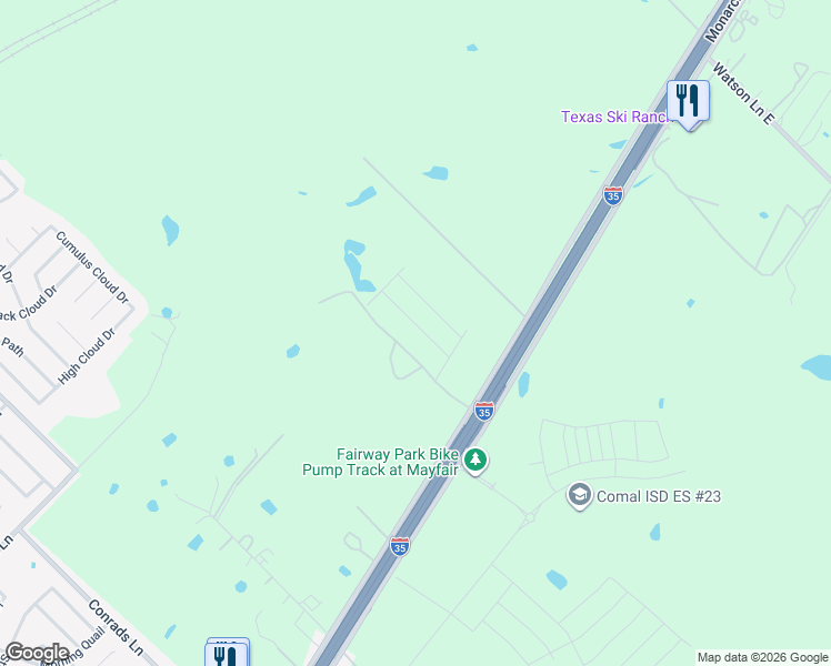 map of restaurants, bars, coffee shops, grocery stores, and more near in Canyon Lake