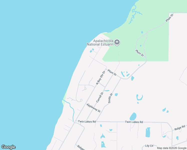 map of restaurants, bars, coffee shops, grocery stores, and more near 301 Sweet Bay Circle in Eastpoint