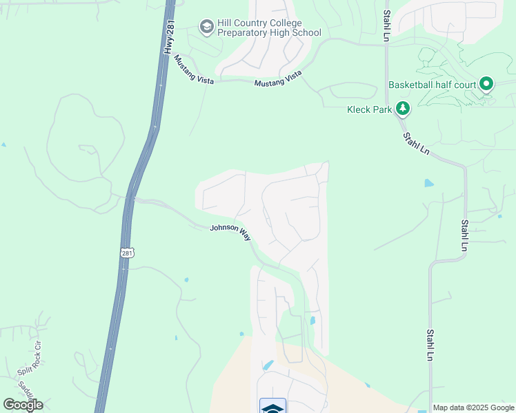 map of restaurants, bars, coffee shops, grocery stores, and more near 31047 Charolais Way in Bulverde