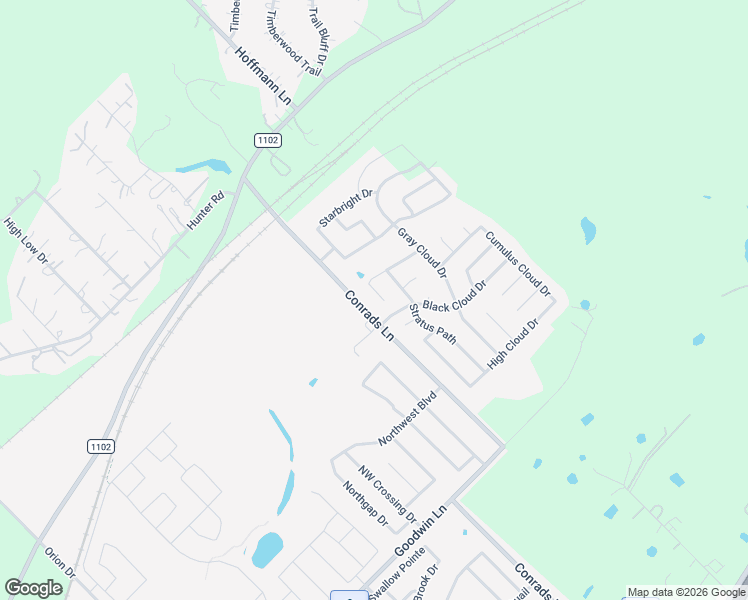 map of restaurants, bars, coffee shops, grocery stores, and more near 837 Stratus Path in New Braunfels