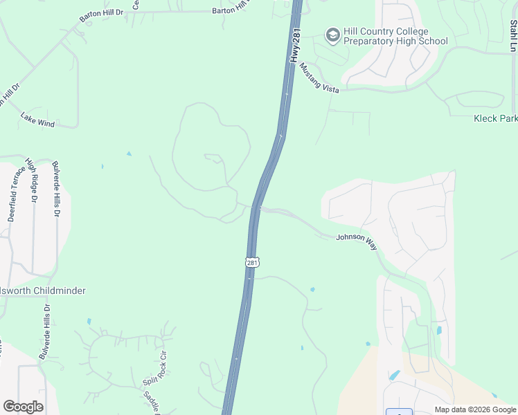 map of restaurants, bars, coffee shops, grocery stores, and more near 31600 U.S. 281 in Bulverde