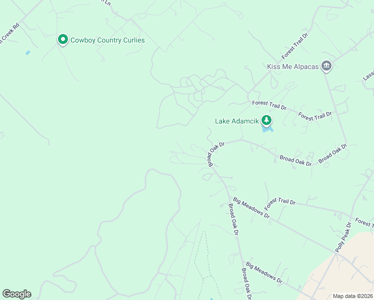 map of restaurants, bars, coffee shops, grocery stores, and more near 1743 Broad Oak Drive in Bandera