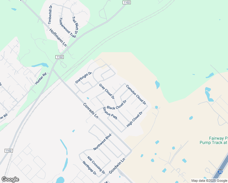map of restaurants, bars, coffee shops, grocery stores, and more near 835 Twin Cloud Drive in New Braunfels