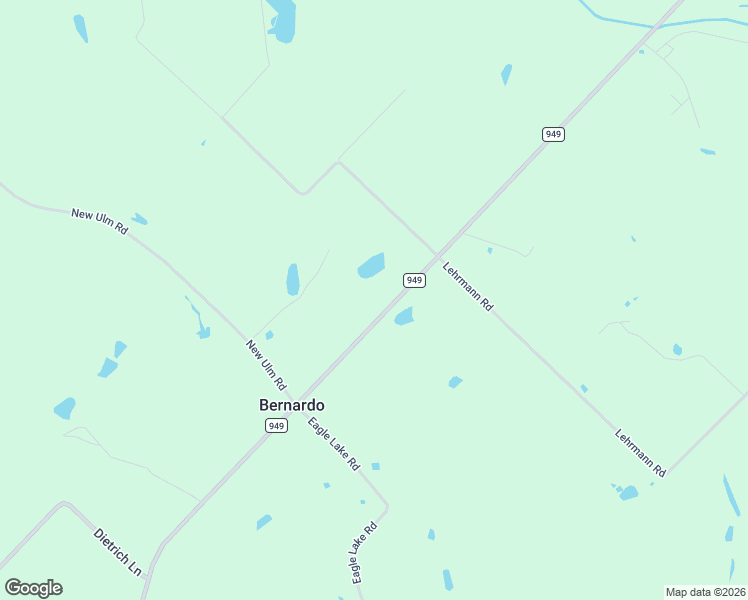 map of restaurants, bars, coffee shops, grocery stores, and more near 2899 Farm to Market Road 949 in Cat Spring