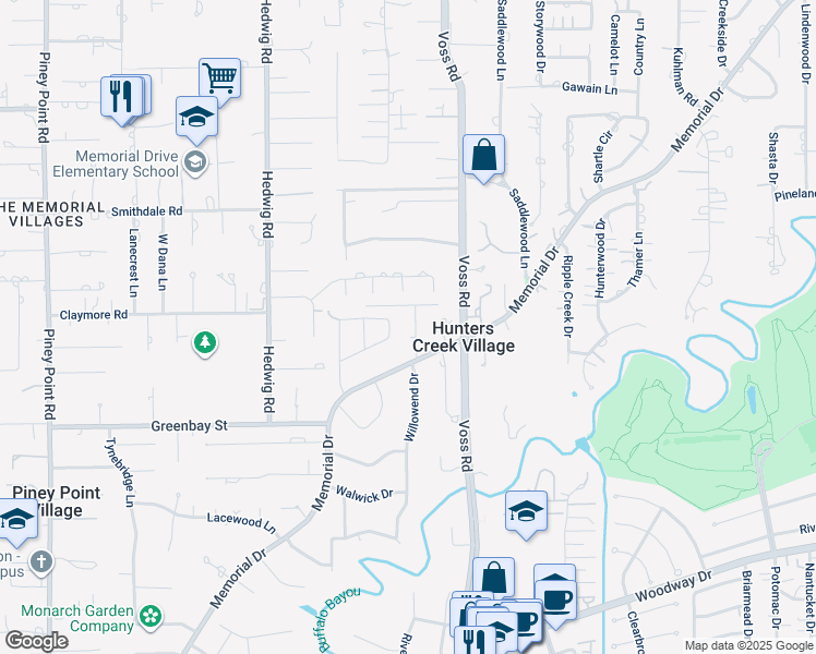 map of restaurants, bars, coffee shops, grocery stores, and more near 209 Caruthers Lane in Houston