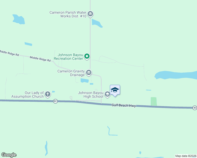 map of restaurants, bars, coffee shops, grocery stores, and more near 125 Middle Ridge Road in Cameron