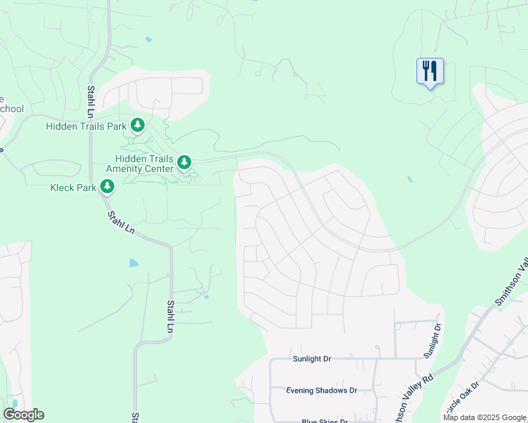 map of restaurants, bars, coffee shops, grocery stores, and more near 31793 Acacia Vista in Bulverde