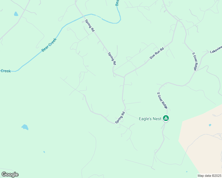 map of restaurants, bars, coffee shops, grocery stores, and more near 1414 Spring Road in Pipe Creek