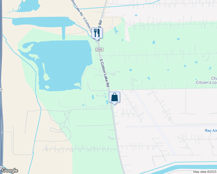 map of restaurants, bars, coffee shops, grocery stores, and more near 15910 Tri City Beach Road in Baytown