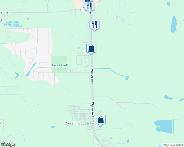 map of restaurants, bars, coffee shops, grocery stores, and more near 1514 Farm to Market 359 in Brookshire