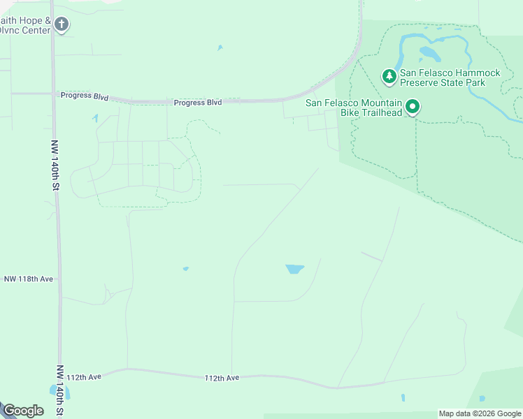 map of restaurants, bars, coffee shops, grocery stores, and more near 12208 Northwest 129th Terrace in Alachua
