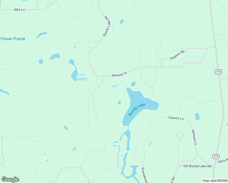 map of restaurants, bars, coffee shops, grocery stores, and more near 5325 Almond Court in Keystone Heights