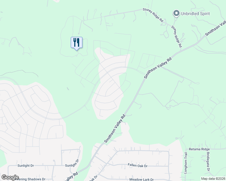 map of restaurants, bars, coffee shops, grocery stores, and more near 31889 Smithson Valley Road in Bulverde