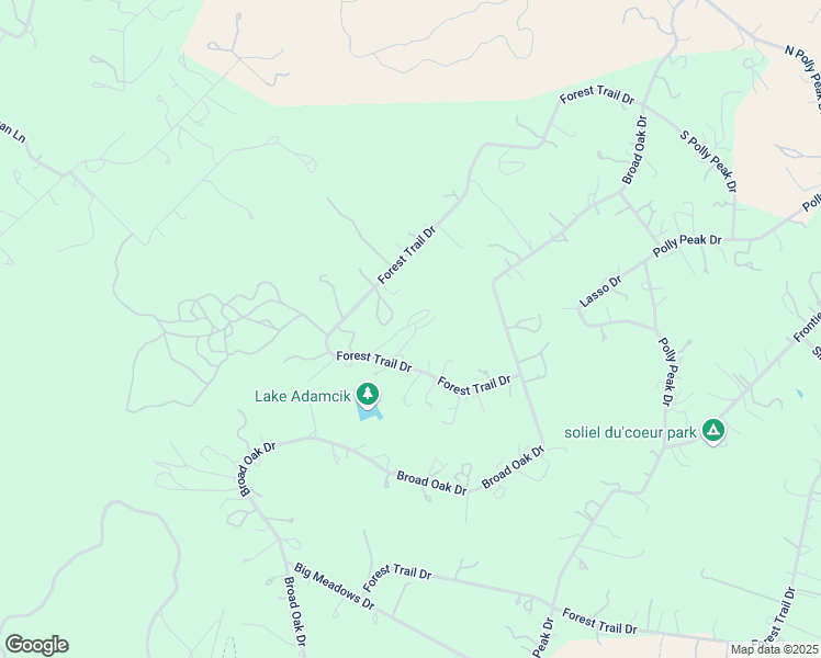 map of restaurants, bars, coffee shops, grocery stores, and more near 780 Forest Trail Drive in Bandera